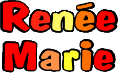 Nome FEMMINILE - Francia R Renée Marie 