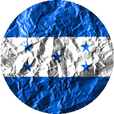 Drapeaux Amériques Honduras Rond 