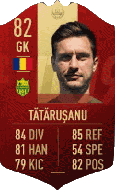 Multimedia Videospiele F I F A - Karten Spieler Rumänien Ciprian Tatarusanu 