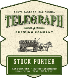 Stock porter-Bebidas Cervezas USA Telegraph Brewing 