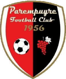Sports FootBall Club France Logo Nouvelle-Aquitaine 33 - Gironde Parempuyre FC 