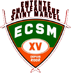 Deportes Rugby Club Francia Logo Dept 26 Entente Châteauneuf Saint Marcel XV 