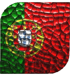 Flags Europe Portugal Square 