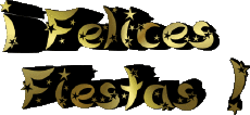 Messages Spanish Felices Fiestas Serie 04 