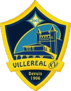 Sports Rugby Club France Logo Dept 47 Villeréal Quinze 