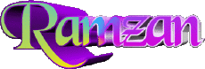 Prénoms MASCULIN - Maghreb Musulman R Ramzan 
