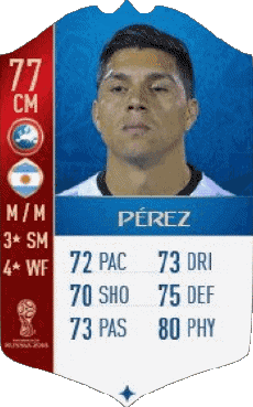 Multimedia Vídeo Juegos F I F A - Jugadores  cartas Argentina Enzo Pérez 