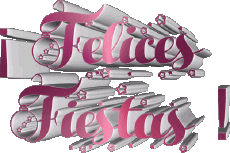 Messages Spanish Felices Fiestas Serie 04 