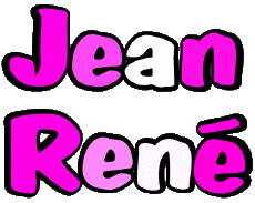 Vorname MANN - Frankreich J Zusammengesetzter Jean René 