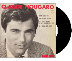 Mon assassin - parler aux femme - le petit brun et les grands blonds il y avait une ville-Multi Média Musique Compilation 60' France Claude Nougaro 