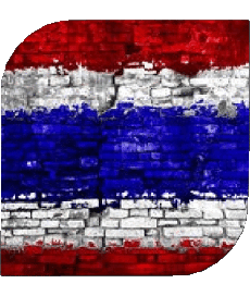 Banderas Asia Tailandia Plaza 