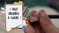 Messagi Spagnolo Feliz Regreso a Clases Sfondo animato 004 