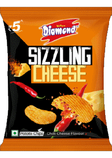 Essen Chips - Snack - Crips Indien Yellow Diamond 