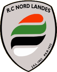 Sport Rugby Club Frankreich Logo Dept 40 RC Nord Landes 