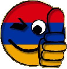 Bandiere Asia Armenia Faccina - OK 