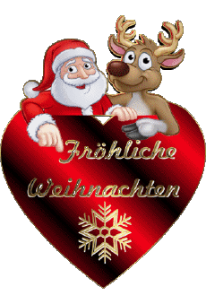 Messages German Fröhliche  Weihnachten Serie 06 
