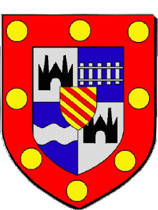 Blasone-Bandiere Francia Dipartimenti - Città 46 BIARS SUR CERE 