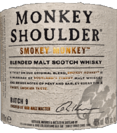 Bebidas Whisky Monkey Shoulder 