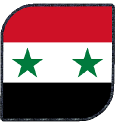 Fahnen Asien Syrien Platz 