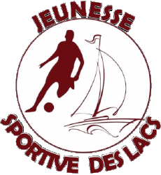 Sports FootBall Club France Logo Grand Est 57 - Moselle Jeunesse Sportive des Lacs 