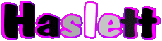 First Names MASCULINE -  UK - USA - IRL - AUS - NZ H Haslett 