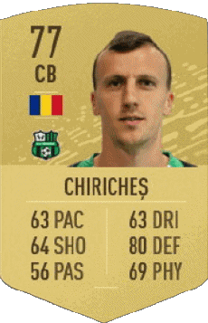 Multimedia Videospiele F I F A - Karten Spieler Rumänien Vlad Chiriches 