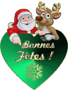 Mensajes Francés Bonnes Fêtes Série 07 