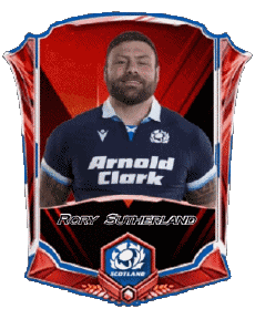 Sports Rugby - Players Scotland Team 2025 Rory Sutherland 