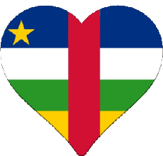 Bandiere Africa Centrafrique Vario 