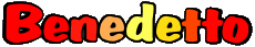 Prénoms MASCULIN - Italie B Benedetto 