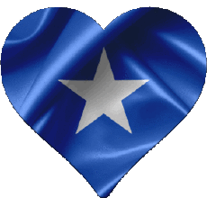 Flags Africa Somalia Heart 