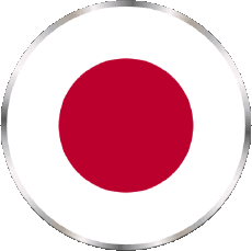 Bandiere Asia Giappone Tondo 