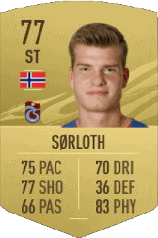 Multimedia Videogiochi F I F A - Giocatori carte Norvegia Alexander Sorloth 