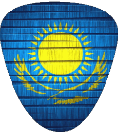 Fahnen Asien Kazakhstan Verschiedene 