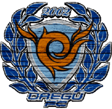 Sports Soccer Club Asia Logo South Korea Daegu Football Club 