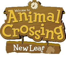 New Leaf-Multimedia Videospiele Animals Crossing Logo - Symbole 