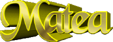 Prénoms FEMININ - Espagne M Matea 
