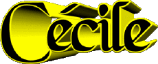 Nome FEMMINILE - Francia C Cécile 