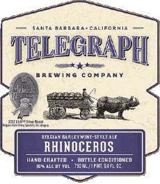 Rhinoceros-Boissons Bières USA Telegraph Brewing Rhinoceros