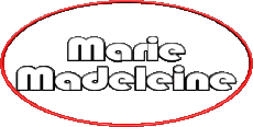 First Names FEMININE - France M Composed Marie Madeleine 