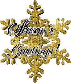 Messages Anglais Season's Greetings Serie 19 