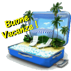 Nachrichten Italienisch Buone Vacanze Transparenter Hintergrund 10 