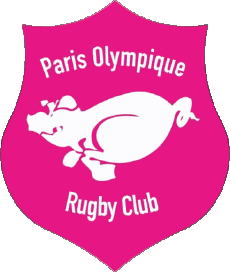 Sportivo Rugby Club Francia Logo Dept 75 PORC Paris Olympique 