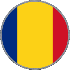 Flags Europe Romania Round 