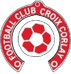 Sports FootBall Club France Logo Bretagne 22 - Côtes-d'Armor FC la Croix Corlay 