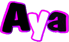 Vorname WEIBLICH - Maghreb Muslim A Aya 