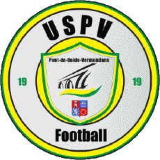Sports FootBall Club France Logo Bourgogne - Franche-Comté 25 - Doubs US Pont-de-Roide Vermondans 