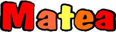 Nombre FEMENINO - España M Matea 
