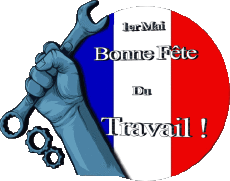 Messagi Francese 1er Mai Bonne Fête du Travail - France 