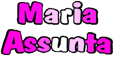 Nombre FEMENINO - Italia M Compuesto Maria Assunta 